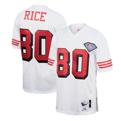 Jerry Rice San Francisco 49ers 1994 Authentic Throwback Retired Player Jersey - White outlet
