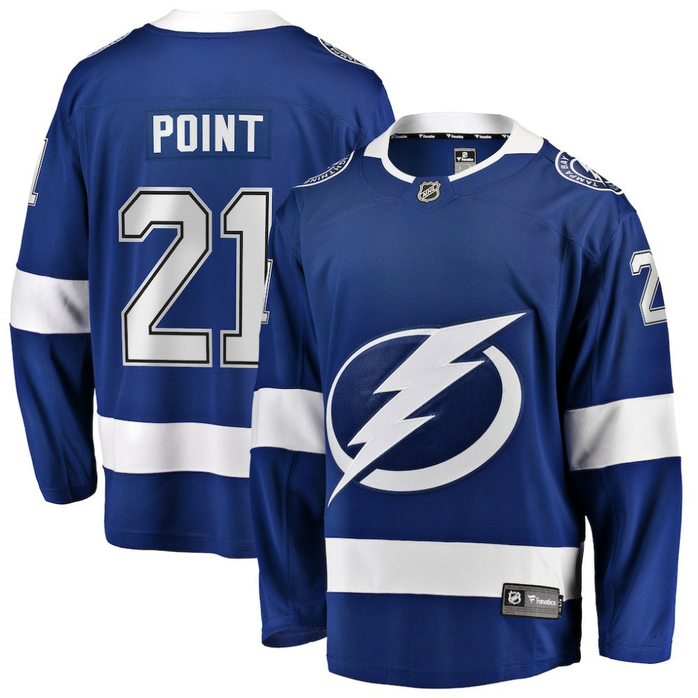 Brayden Point Tampa Bay Lightning Fanatics Breakaway Jersey Blue