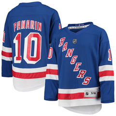 Artemi Panarin New York Rangers Youth Home Replica Player Jersey Blue
