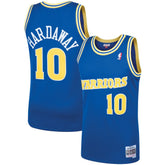 Tim Hardaway Golden State Warriors 1990/91 Hardwood Classics Swingman Jersey sale - Royal
