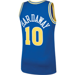 Tim Hardaway Golden State Warriors 1990/91 Hardwood Classics Swingman Jersey sale - Royal