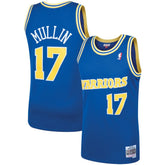 Chris Mullin Golden State Warriors 1993/94 Hardwood Classics Swingman Jersey sale - Royal