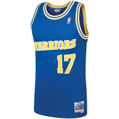 Chris Mullin Golden State Warriors 1993/94 Hardwood Classics Swingman Jersey sale - Royal
