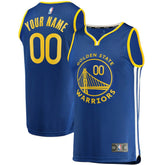 Golden State Warriors Fast Break Custom Replica Jersey Royal sale - Icon Edition