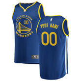 Golden State Warriors Youth 2019/20 Fast Break Custom Replica Jersey Royal sale - Icon Edition