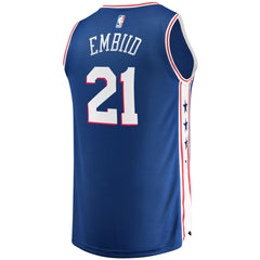 Joel Embiid Philadelphia 76ers Fast Break Replica Player Jersey - Icon Edition - Royal