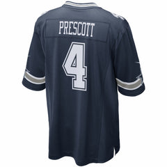 Dak Prescott Dallas Cowboys Game Team Jersey - Navy