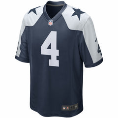 Dak Prescott Dallas Cowboys Alternate Game Team Jersey - Navy