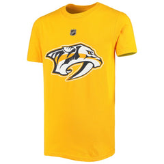 Filip Forsberg Nashville Predators Youth Player Name & Number T-Shirt Gold