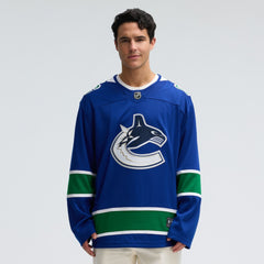 Vancouver Canucks Fanatics Home Team Breakaway Jersey Blue