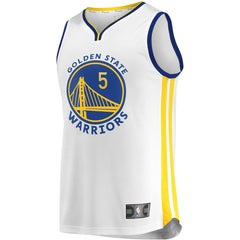 Kevon Looney Golden State Warriors Fast Break Player Replica Jersey sale - Association Editi- White