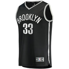 Nicolas Claxton Brooklyn Nets Fast Break Player Jersey - Icon Edition - Black