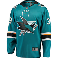 Logan Couture San Jose Sharks Fanatics Breakaway Jersey Teal