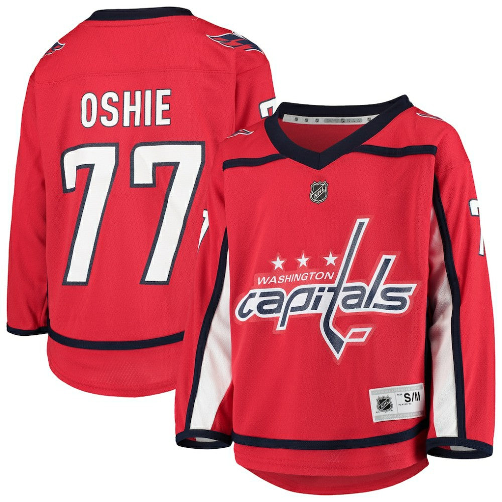 TJ Oshie Washington Capitals Youth Home Player Replica Jersey Red