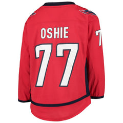 TJ Oshie Washington Capitals Youth Home Player Replica Jersey Red