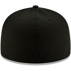 San Diego Padres Black on Black 59FIFTY Fitted Hat Black | New Era