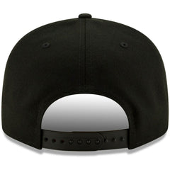 San Diego Padres Black on Black 9FIFTY Snapback Adjustable Hat Black | New Era