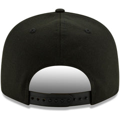 Milwaukee Brewers Black on Black 9FIFTY Snapback Adjustable Hat Black | New Era