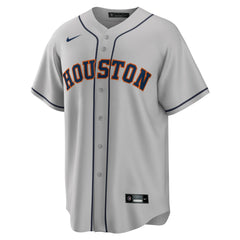 Yordan ¨¢lvarez Houston Astros Road Replica Player Jersey - Gray