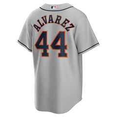 Yordan ¨¢lvarez Houston Astros Road Replica Player Jersey - Gray