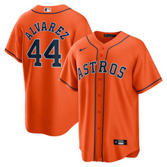 Yordan Álvarez Houston Astros Alternate Replica Player Jersey Orange | Nike