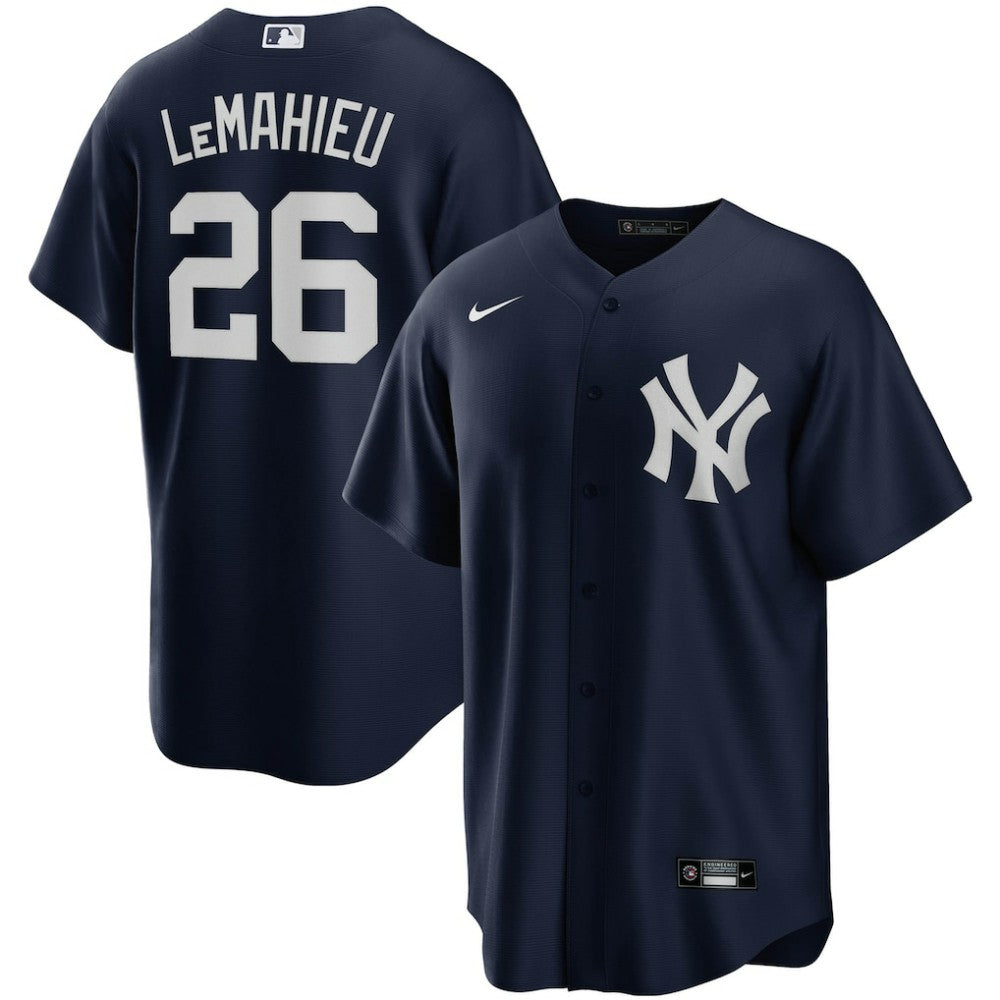 DJ LeMahieu New York Yankees Alternate Replica Player Jersey Navy | Nike