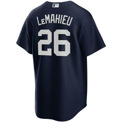 DJ LeMahieu New York Yankees Alternate Replica Player Jersey - Navy