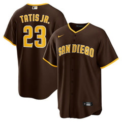 Fernando Tatis Jr. San Diego Padres Alternate Replica Player Jersey Brown | Nike