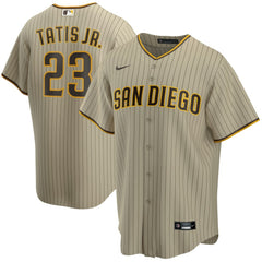 Fernando Tatis Jr. San Diego Padres Alternate Replica Player Jersey Tan | Nike