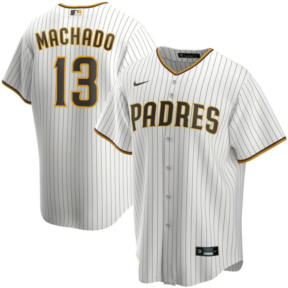 Manny Machado San Diego Padres Home Replica Player Jersey - White