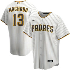 Manny Machado San Diego Padres Home Replica Player Jersey - White