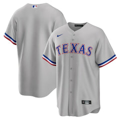 Texas Rangers Road Replica Team Jersey - Gray
