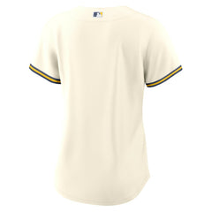 Milwaukee Brewers Women's Home Replica Team Jersey - Cream