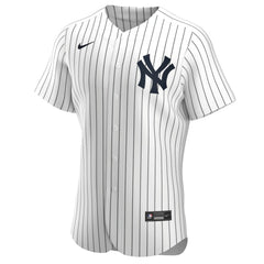 DJ LeMahieu New York Yankees Home Authentic Player Jersey - White/Navy