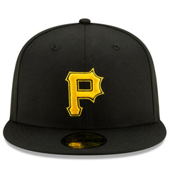 Pittsburgh Pirates Alternate 2 Authentic Collection On-Field 59FIFTY Fitted Hat Black | New Era