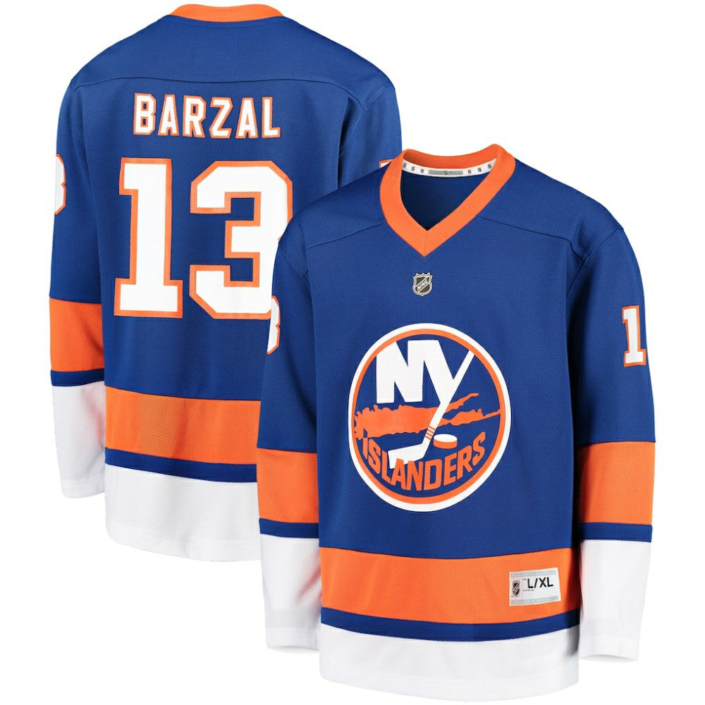 Mathew Barzal New York Islanders Youth Home Player Replica Jersey Royal