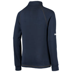 Milwaukee Brewers Stitches Youth Raglan Quarter-Zip Jacket Navy