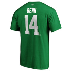 Jamie Benn Dallas Stars Fanatics Authentic Stack Player Name & Number T-Shirt Kelly Green