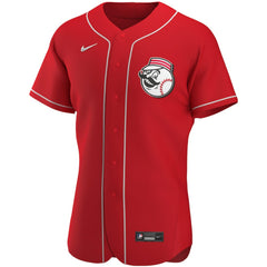 Cincinnati Reds Alternate Authentic Team Logo Jersey Scarlet | Nike