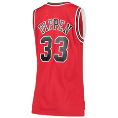 Scottie Pippen Chicago Bulls Women's 1997/98 Hardwood Classics Swingman Jersey sale - Red