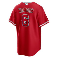 Anthony Rendon Los Angeles Angels Alternate Replica Player Name Jersey - Red