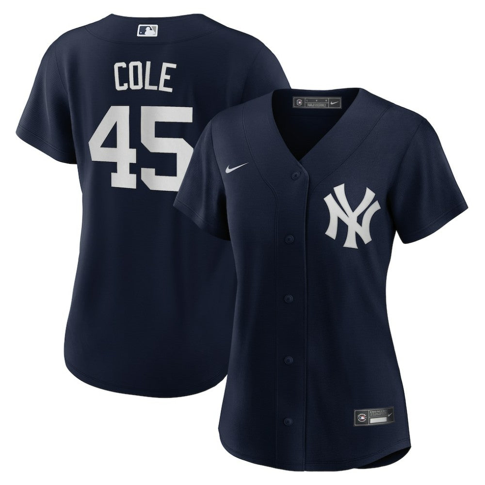 Gerrit Cole New York Yankees Women's Alternate Replica Player Jersey - Navy