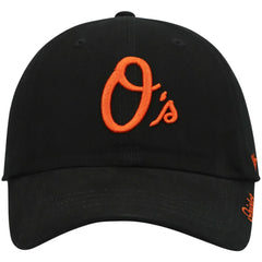 Baltimore Orioles Women's Team Miata Clean Up Adjustable Hat Black | 47 brand