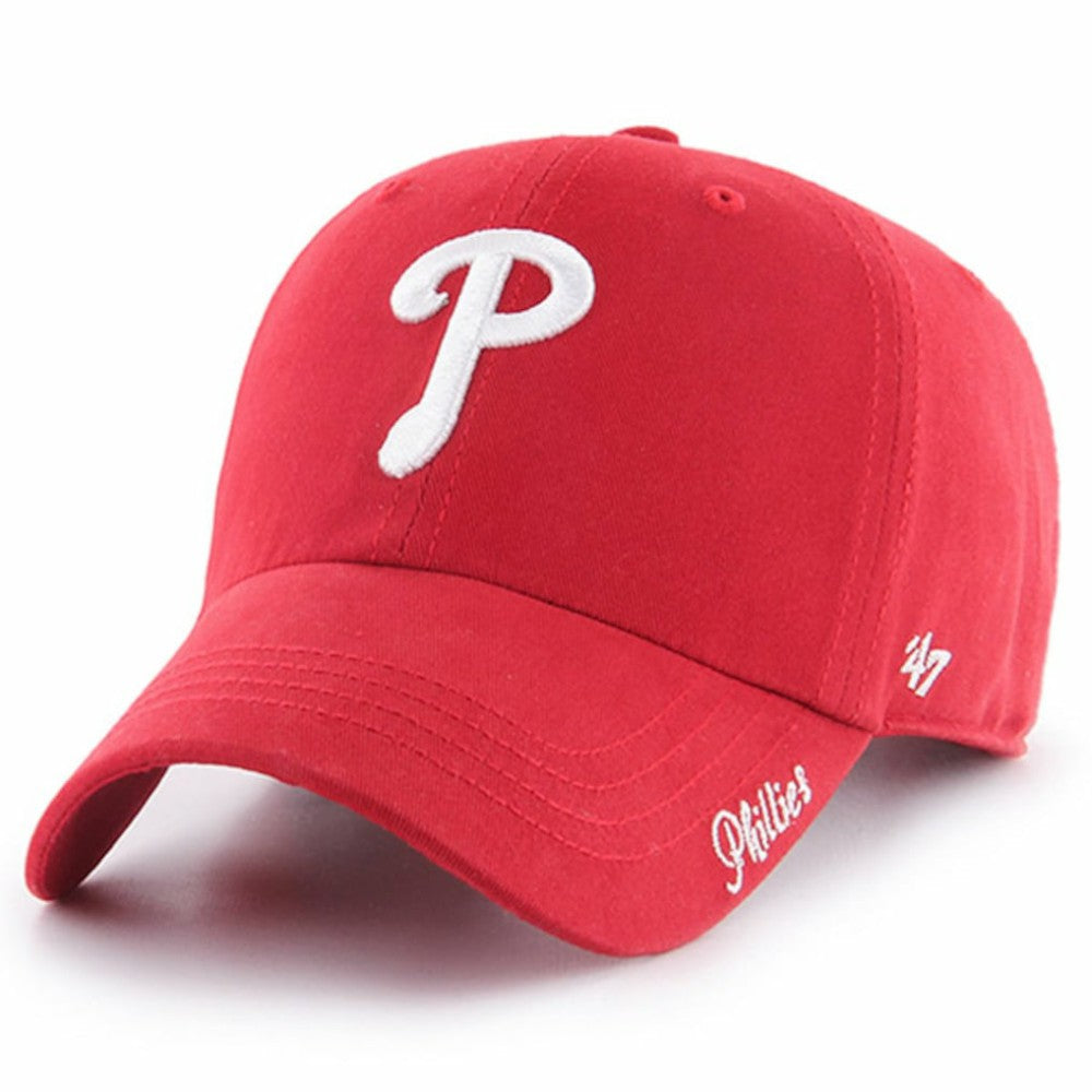 Philadelphia Phillies Women's Team Miata Clean Up Adjustable Hat Red | 47 brand