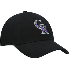 Colorado Rockies Women's Team Miata Clean Up Adjustable Hat Black | 47 brand