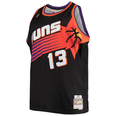 Steve Nash Phoenix Suns 1996/97 Big & Tall Hardwood Classics Swingman Jersey - Black