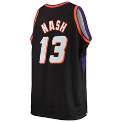 Steve Nash Phoenix Suns 1996/97 Big & Tall Hardwood Classics Swingman Jersey - Black