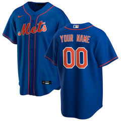 New York Mets Alternate Replica Pick-A-Player Custom Jersey - Royal