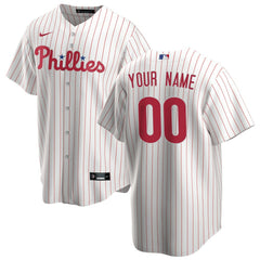Philadelphia Phillies Home Replica Custom Jersey White | Nike