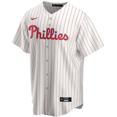 Philadelphia Phillies Home Replica Custom Jersey - White